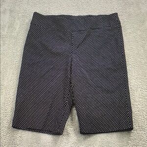 Black and White Polka Dot Shorts